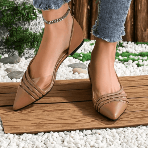 Clear Pointed Mule